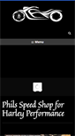 Mobile Screenshot of philsspeedshop.com